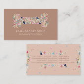 Braunton Knochen Homemade Hunde Leckereien Visitenkarte (Vorne/Hinten)