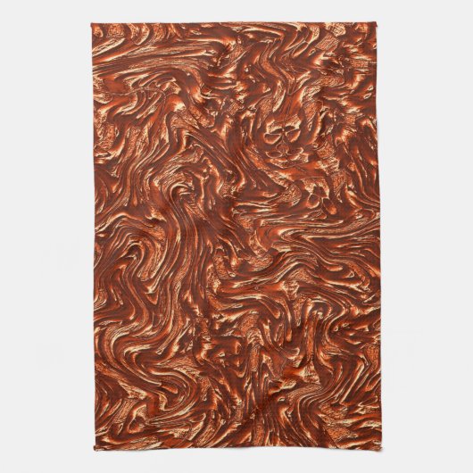 Brauntöne Geschirrtuch (Vertikal)