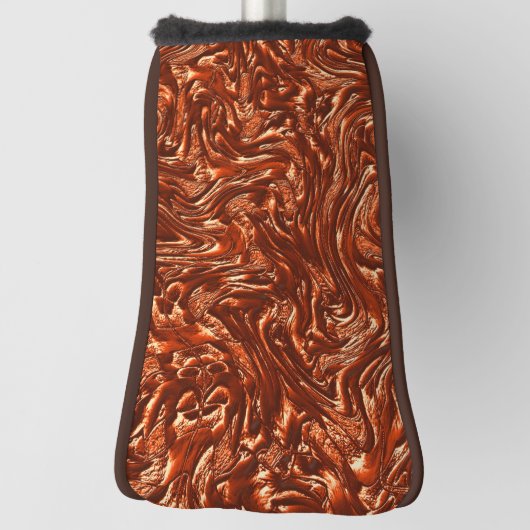 Brauntöne Golf Headcover (Rotieren 90)