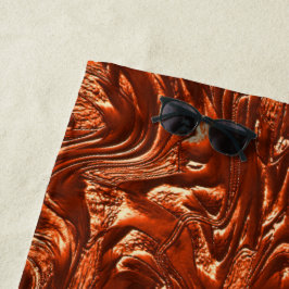 Brauntöne Strandtuch