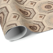 Brauntücher Geschenkpapier (Rolleneckpunkt)