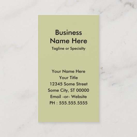 Brauntür Visitenkarte (Rückseite)