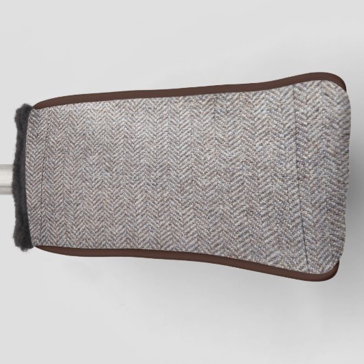 Brauntweete Golf Headcover (Vorderseite)