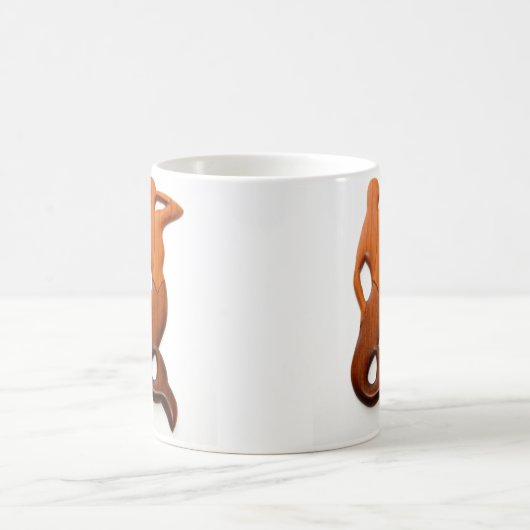 Bräunungs-Meerjungfrau Kaffeetasse (Mittel)