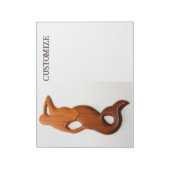 Bräunungs-Meerjungfrau Notizblock (Rotiert)