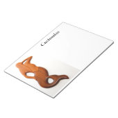 Bräunungs-Meerjungfrau Notizblock (angewinkelt)