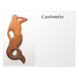 Bräunungs-Meerjungfrau Notizblock