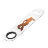 Bräunungs-Meerjungfrau Speed Flaschenöffner (Vorderseite Schrägansicht)