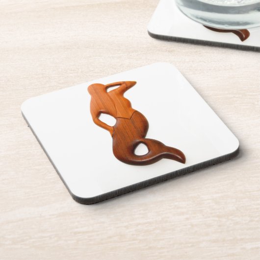 Bräunungs-Meerjungfrau Untersetzer (Linke Seite)