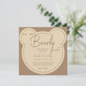 Bräunungsdusche Einladung (Stehend Vorderseite)