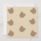 Bräunungsdusche Einladung (Rückseite)