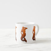 BräunungsMeerjungfrauen Espressotasse (Vorderseite Rechts)