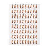 BräunungsMeerjungfrauen Rundum-Adressaufkleber (Bogen)