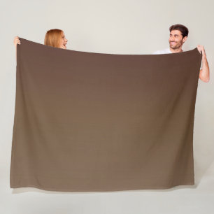Braunverlauf Fleecedecke
