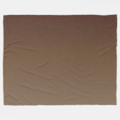 Braunverlauf Fleecedecke (Vorderseite (Horizontal))