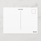 Braunvogel-Raubvögel Postkarte (Rückseite)