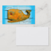 Braunwal lacht visitenkarte (Vorne/Hinten)