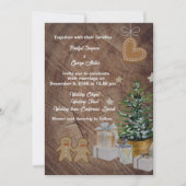 Braunwald Land Hochzeit Einladung (Vorderseite)