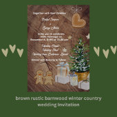 Braunwald Land Hochzeit Einladung