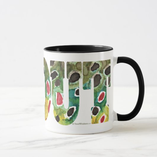 Braunwalzdesign Tasse (Rechts)