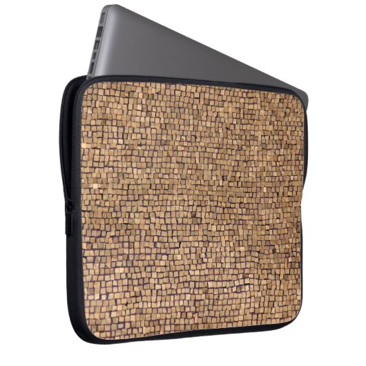 Braunziegelblock Laptopschutzhülle (Vorne Rechts)