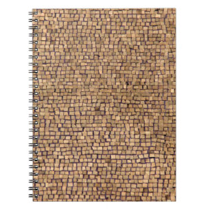 Braunziegelblock Notizblock