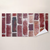Braunziegelmauer Badehandtuch (Badehandtuch)