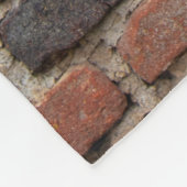 Braunziegelmauer Fleecedecke (Ecke)