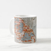 Braunziegelmauer Kaffeetasse (Vorderseite Links)