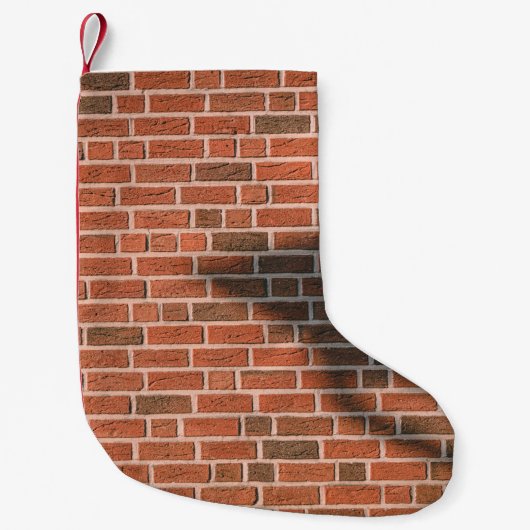 Braunziegelmauer Kleiner Weihnachtsstrumpf (Vorderseite)