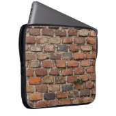 Braunziegelmauer Laptopschutzhülle (Vorne Rechts)