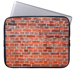 Braunziegelmauer Laptopschutzhülle