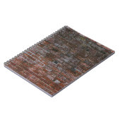 Braunziegelmauer Notizblock (Linke Seite)