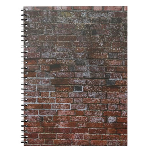 Braunziegelmauer Notizblock (Vorderseite)
