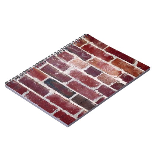 Braunziegelmauer Notizblock (Linke Seite)