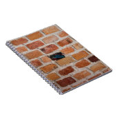 Braunziegelmauer Notizblock (Rechte Seite)