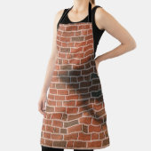 Braunziegelmauer Schürze (InSitu)