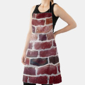 Braunziegelmauer Schürze (InSitu)