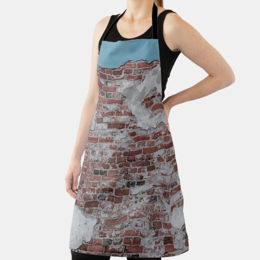 Braunziegelmauer Schürze (InSitu)