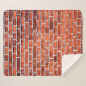 Braunziegelmauer Sherpadecke (Vorderseite (Horizontal))