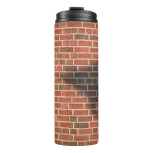 Braunziegelmauer Thermosbecher