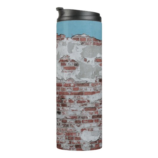 Braunziegelmauer Thermosbecher (Nach rechts gedreht)