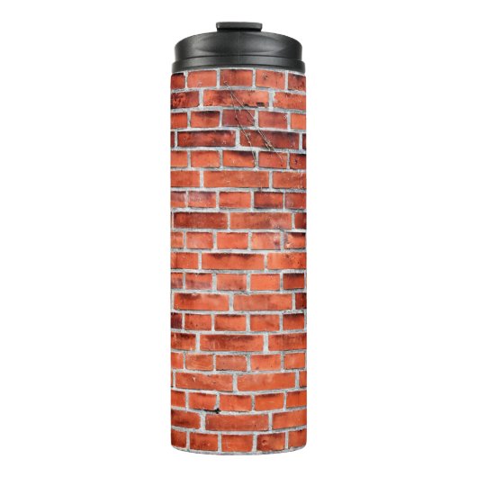 Braunziegelmauer Thermosbecher (Vorderseite)