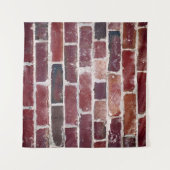 Braunziegelmauer Wandteppich (Vorderseite (Horizontal))