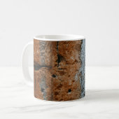 Braunziegelwand Kaffeetasse (Vorderseite Links)