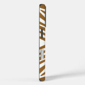 Braunzucker-Neutral-Zebra Case-Mate iPhone Hülle (Rückseite / Rechts)