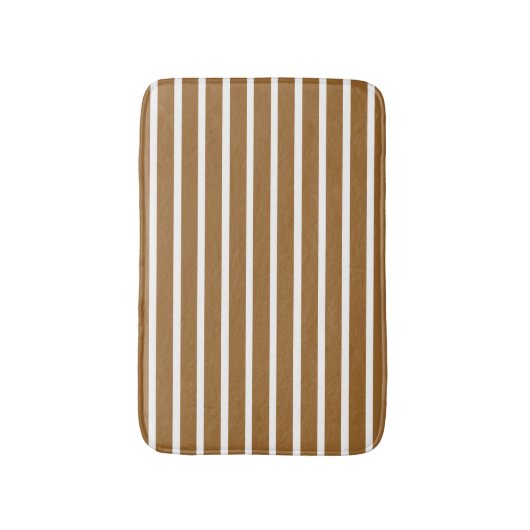 Braunzucker-neutrale Streifen Badematte (Vorderseite Vertikal)