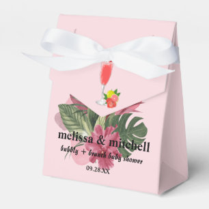 Brause Brunch Mimosa Babydusche Danke Geschenkschachtel