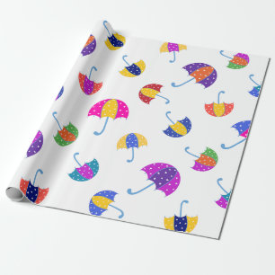 Brause und Babydusche Geschenkpapier