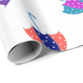 Brause und Babydusche Geschenkpapier (Rolleneckpunkt)